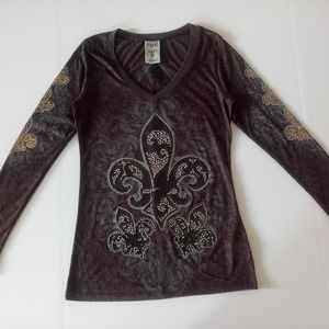 Vocal Long Sleeves Top Medium